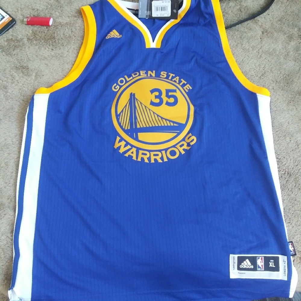 Mens warriors jersey size xl